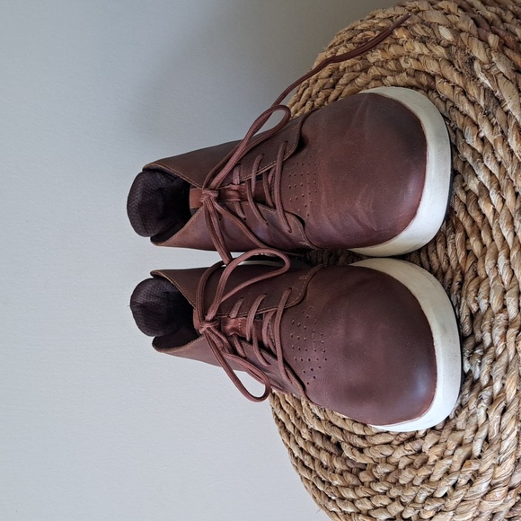 Timberland Mens Bradstreet Ultra Brown Leather Sneaker Boots Padded Footbed S-12 main image 10